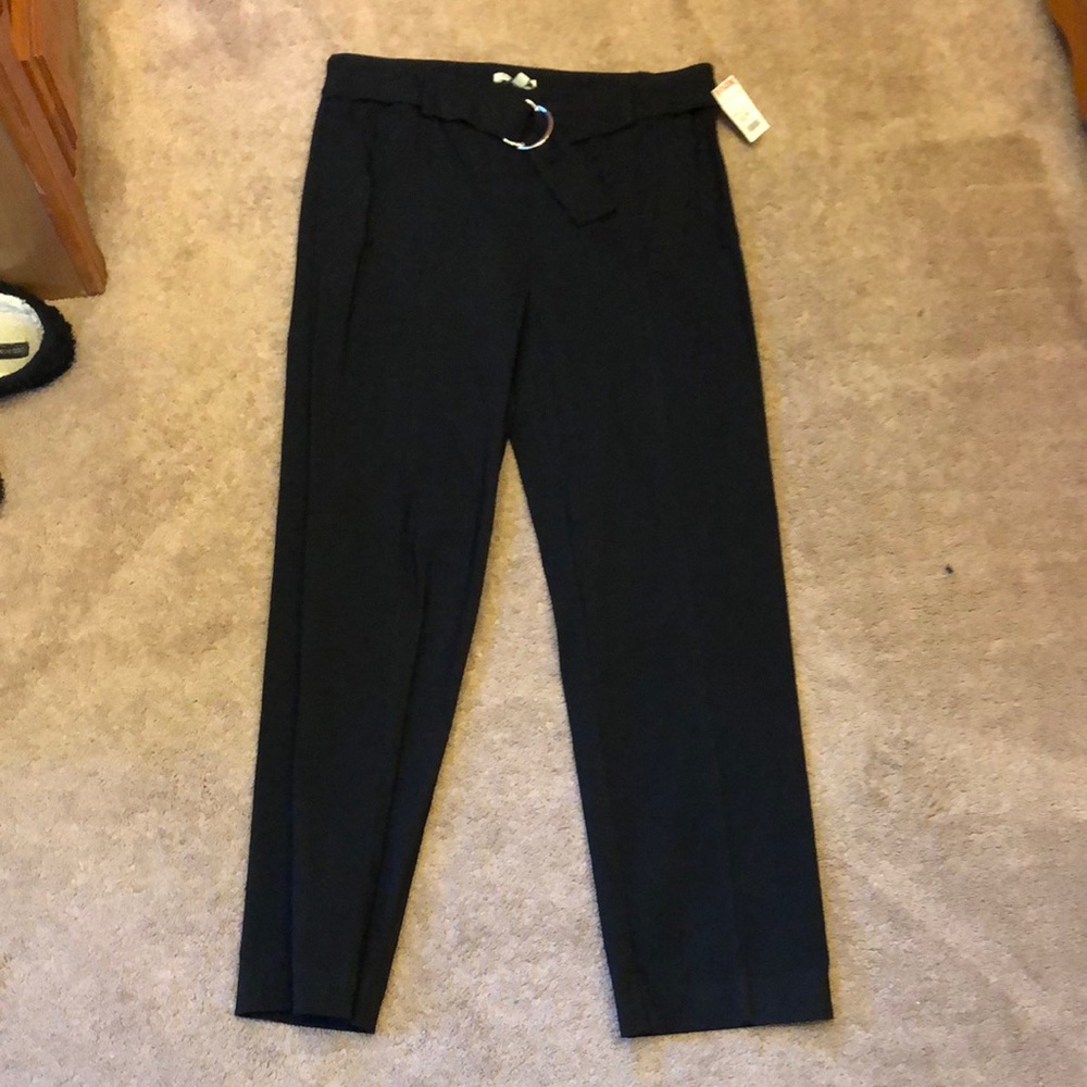 Black Wide Leg Trousers